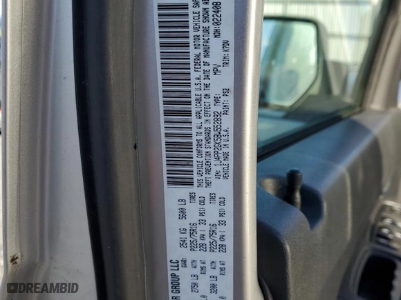 2011 Jeep Liberty Sport with VIN 1J4PP2GK5BW552892, listed as a Copart auction lot 46367605 with 192,274 mi miles and Clean Title. Bid and sale history available at carsss.com. Image 13.
