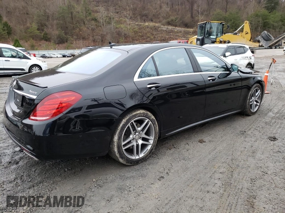 2015 Mercedes-Benz S 550 with VIN WDDUG8FB6FA200314, listed as a Copart auction lot 68291942 with 50,770 mi miles and . Bid and sale history available at carsss.com. Image 3.