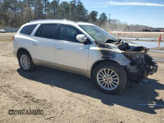 2011 Buick Enclave CXL-1 with VIN 5GAKRBED7BJ242191, listed as a Copart auction lot 47800485 with 0 mi miles and Salvage Title. Bid and sale history available at carsss.com. Image 4.