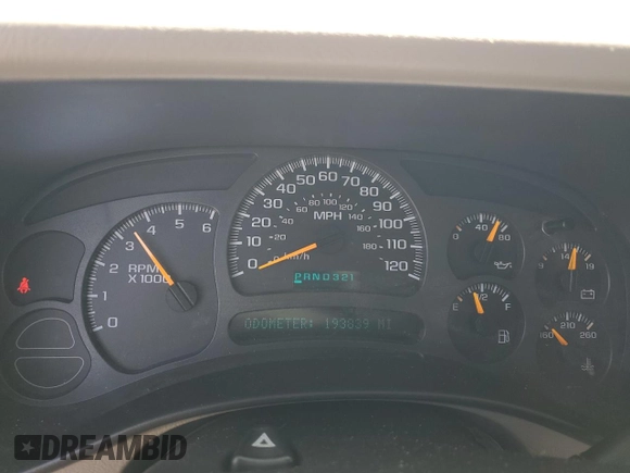 2004 GMC Sierra 1500 SLE with VIN 1GTEK19T64E130697, listed as a Copart auction lot 59767145 with 193,839 mi miles and Clean title. Bid and sale history available at DreamBid. Image 9.
