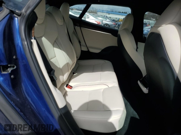 2021 Tesla Model S Plaid with VIN 5YJSA1E6XMF455390, listed as a Copart auction lot 47919105 with 23,522 mi miles and Salvage title. Bid and sale history available at DreamBid. Image 10.