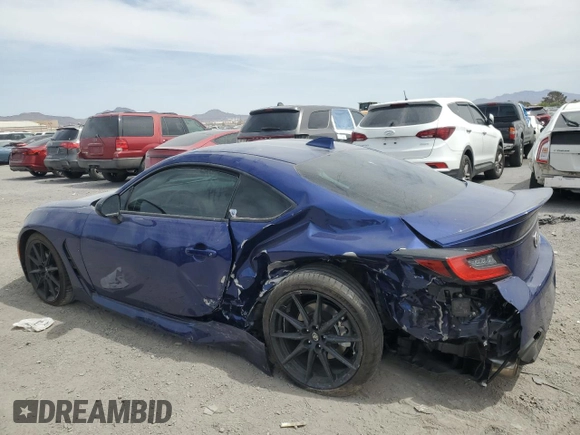 2024 Toyota 86 Premium z VIN JF1ZNBE16R8756183, wystawiony jako Copart lot #52332415 z przebiegiem 6 310 mil mil oraz Szkoda całkowita • Salvage title. Historia ofert i sprzedaży dostępna na DreamBid. Obrazek 2.