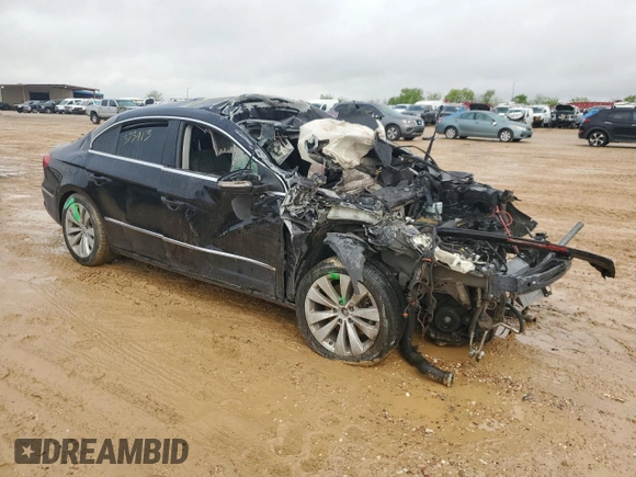 2012 Volkswagen CC Sport with VIN WVWMN7AN0CE511897, listed as a Copart auction lot 47898865 with 0 mi miles and Salvage Title. Bid and sale history available at carsss.com. Image 4.