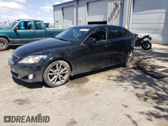2008 Lexus IS 250 with VIN JTHBK262982067587, listed as a Copart auction lot 55614715 with 125,368 mi miles and Salvage title. Bid and sale history available at DreamBid. Image 1.