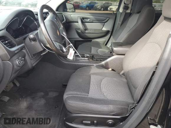 2017 Chevrolet Traverse LT with VIN 1GNKRGKD5HJ322136, listed as a Copart auction lot 50579954 with 69,804 mi miles and Salvage Title. Bid and sale history available at DreamBid. Image 7.