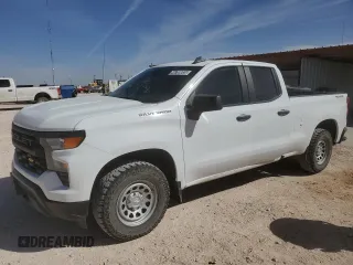2022 Chevrolet Silverado 1500 Work Truck with VIN 1GCRDAED3NZ506096, listed as a Copart auction lot 46708055 with 90,970 mi miles and Clean Title. Bid and sale history available at DreamBid. Image 1.