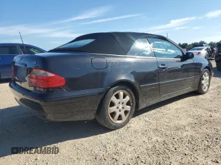 2002 Mercedes-Benz CLK 320/430 with VIN WDBLK65G02T119411, listed as a Copart auction lot 74130314 with Not Provided miles and Non Repairable. Bid and sale history available at carsss.com. Image 3.