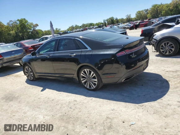 2017 Lincoln MKZ Hybrid Reserve with VIN 3LN6L5MU9HR639643, listed as a Copart auction lot 49962385 with 145,070 mi miles and Salvage Title. Bid and sale history available at DreamBid. Image 2.