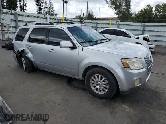 2010 Mercury Mariner Premier with VIN 4M2CN8HG3AKJ06165, listed as a Copart auction lot 50501905 with 229,937 mi miles and Salvage title. Bid and sale history available at DreamBid. Image 4.