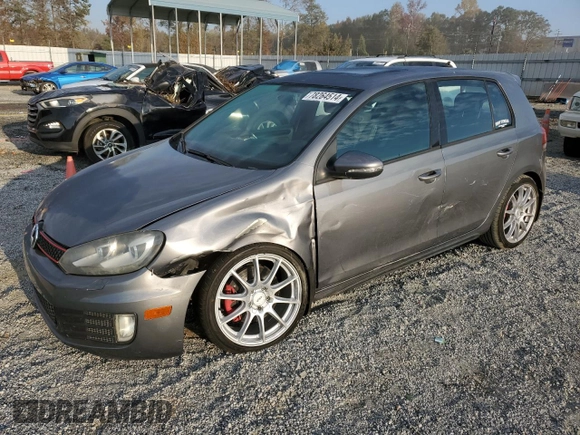 2010 Volkswagen Golf GTI with VIN WVWGD7AJ4AW169245, listed as a Copart auction lot 78264514 with 196,198 mi miles and Salvage title. Bid and sale history available at DreamBid. Image 1.