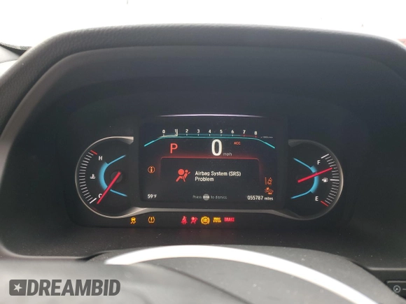 2020 Honda Passport Touring with VIN 5FNYF8H96LB004076, listed as a Copart auction lot 81239214 with 55,787 mi miles and Salvage title. Bid and sale history available at DreamBid. Image 9.