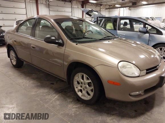 2000 Dodge Neon Highline with VIN 1B3ES46C9YD773497, listed as a IAAI auction lot 41890890 with 106,889 mi miles and . Bid and sale history available at carsss.com. Image 1.
