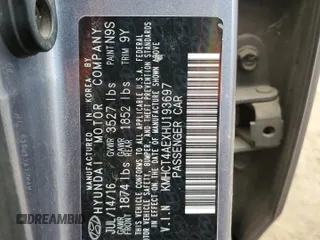 2017 Hyundai Accent SE with VIN KMHCT4AEXHU193697, listed as a Copart auction lot 45313315 with 151,624 mi miles and Salvage Title. Bid and sale history available at carsss.com. Image 15.