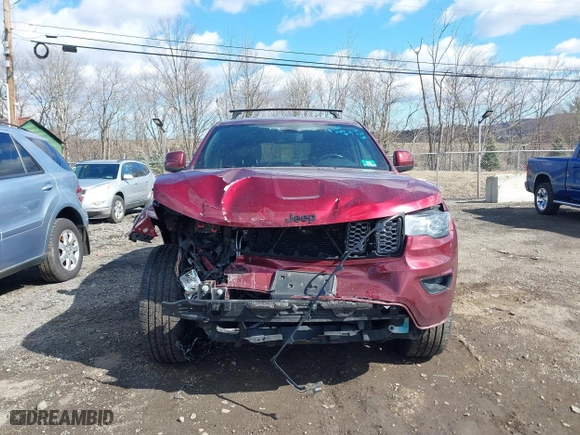 2018 Jeep Grand Cherokee Laredo E with VIN 1C4RJFAG9JC502525, listed as a IAAI auction lot 41683357 with 72,210 mi miles. Bid and sale history available at carsss.com. Image 13.