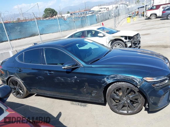 2022 Genesis G70 3.3T z VIN KMTG54TE2NU082023, wystawiony jako IAAI lot #42271871 z przebiegiem 17 833 mil mil oraz . Historia ofert i sprzedaży dostępna na DreamBid. Obrazek 13.