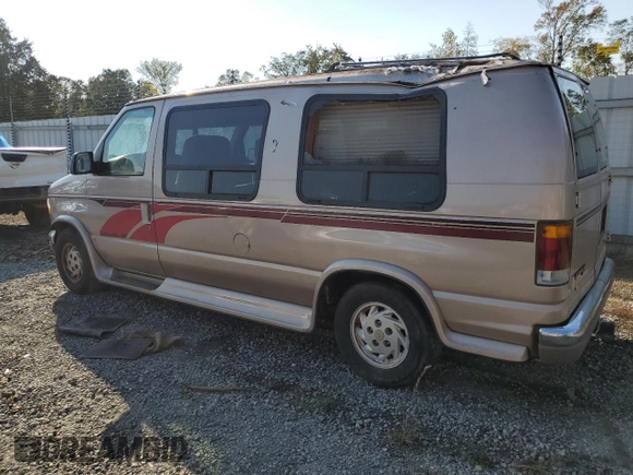 1993 Ford Econoline Cargo with VIN 1FDEE14N3PHA63541, listed as a Copart auction lot 75515764 with Not Provided miles and Salvage Title. Bid and sale history available at carsss.com. Image 2.