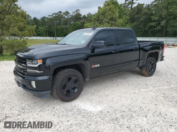 2016 Chevrolet Silverado 1500 LTZ with VIN 3GCUKSEC6GG368277, listed as a Copart auction lot 54505605 with 166,069 mi miles and Clean Title. Bid and sale history available at DreamBid. Image 1.