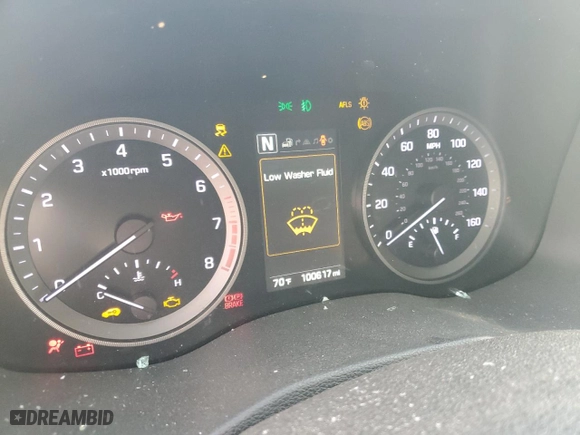 2017 Hyundai Tucson Limited with VIN KM8J3CA23HU388371, listed as a Copart auction lot 46990785 with 100,617 mi miles and Clean Title. Bid and sale history available at carsss.com. Image 9.
