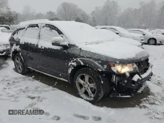 2017 Dodge Journey Crossroad Plus with VIN 3C4PDDGG5HT603943, listed as a Copart auction lot 44419695 with 152,119 mi miles and Salvage title. Bid and sale history available at DreamBid. Image 4.