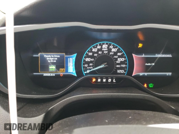 2015 Ford Focus Electric z VIN 1FADP3R41FL232835, wystawiony jako Copart lot #70969312 z przebiegiem 39 606 mil mil oraz . Historia ofert i sprzedaży dostępna na DreamBid. Obrazek 9.