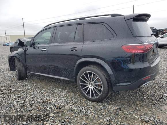 2024 Mercedes-Benz GLS 450 with VIN 4JGFF5KEXRB145672, listed as a Copart auction lot 46038015 with 15,864 mi miles and Salvage Title. Bid and sale history available at DreamBid. Image 2.
