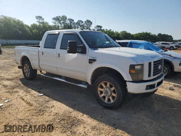 2008 Ford Super Duty F-250 SRW XL with VIN 1FTSW21R78EC34327, listed as a Copart auction lot 51926925 with 0 mi miles and Salvage Title. Bid and sale history available at carsss.com. Image 4.
