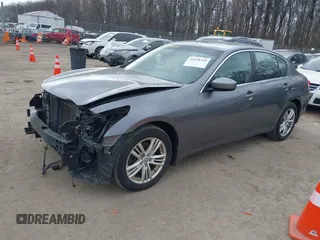 2011 Infiniti G25 x with VIN JN1DV6AR1BM653907, listed as a IAAI auction lot 41628344 with 158,949 mi miles. Bid and sale history available at carsss.com. Image 17.