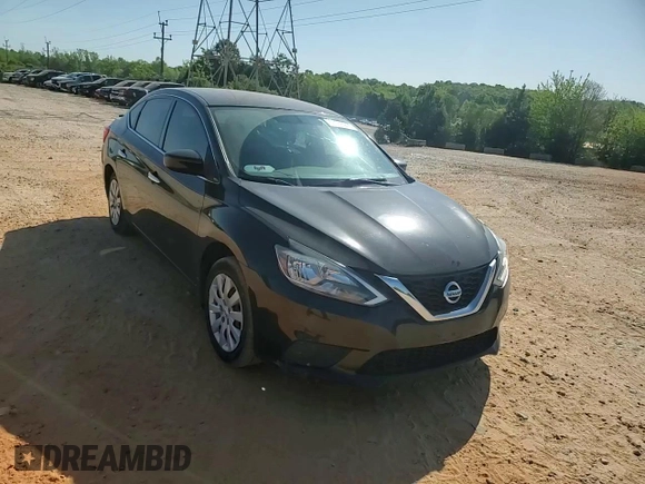 2017 Nissan Sentra SV with VIN 3N1AB7AP1HL722100, listed as a Copart auction lot 53666915 with 147,299 mi miles and Salvage Title. Bid and sale history available at carsss.com. Image 11.