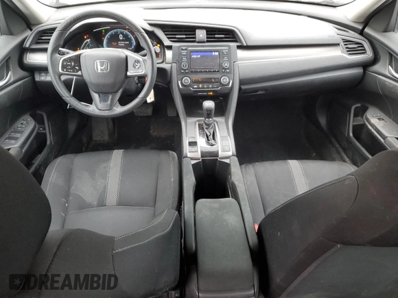 2020 Honda Civic Sedan LX with VIN 2HGFC2F64LH504206, listed as a Copart auction lot 51340525 with 67,454 mi miles and Salvage Title. Bid and sale history available at carsss.com. Image 8.
