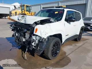 2023 Jeep Renegade Altitude with VIN ZACNJDE12PPP41358, listed as a IAAI auction lot 40905494 with 4,102 mi miles. Bid and sale history available at carsss.com. Image 18.