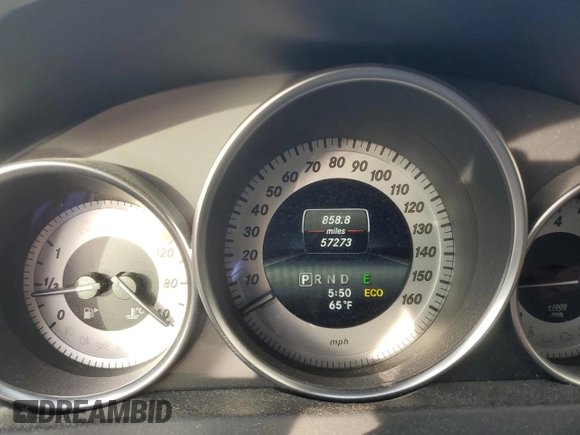 2014 Mercedes-Benz C 350 Sport with VIN WDDGF5HB0EA926227, listed as a Copart auction lot 71955504 with 57,273 mi miles and Salvage Title. Bid and sale history available at DreamBid. Image 9.