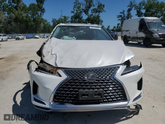 2021 Lexus RX 350 with VIN 2T2HZMDA2MC262225, listed as a Copart auction lot 53744685 with Not provided miles and Salvage title. Bid and sale history available at DreamBid. Image 5.