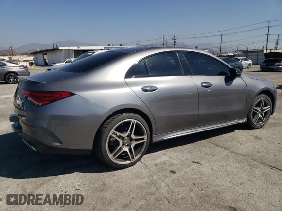 2023 Mercedes-Benz CLA 250 z VIN W1K5J4GB9PN350134, wystawiony jako Copart lot #47951355 z przebiegiem 34 216 mil mil oraz Szkoda całkowita • Salvage title. Historia ofert i sprzedaży dostępna na DreamBid. Obrazek 3.