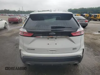 2020 Ford Edge SEL with VIN 2FMPK3J97LBB01445, listed as a Copart auction lot 58357755 with 91,892 mi miles and Salvage title. Bid and sale history available at DreamBid. Image 6.