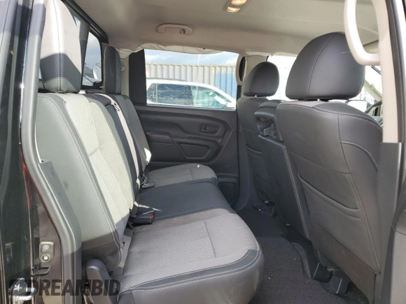 2021 Nissan Titan SV with VIN 1N6AA1EEXMN520417, listed as a Copart auction lot 46589185 with 85,530 mi miles and Salvage Title. Bid and sale history available at DreamBid. Image 10.