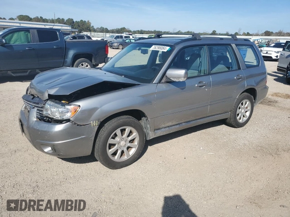 2007 Subaru Forester X w/Premium Pkg with VIN JF1SG65617H731753, listed as a Copart auction lot 76298084 with 124,071 mi miles and Salvage Title. Bid and sale history available at carsss.com. Image 1.