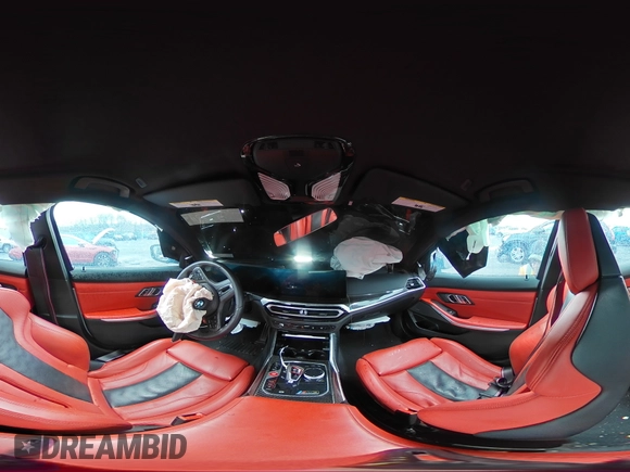 2023 BMW M3 Competition xDrive z VIN WBS43AY02PFP75791, wystawiony jako Copart lot #46810125 z przebiegiem Nie podano mil oraz Szkoda całkowita • Salvage title. Historia ofert i sprzedaży dostępna na DreamBid. Obrazek 13.
