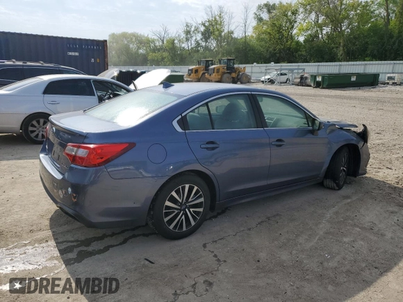 2018 Subaru Legacy Premium with VIN 4S3BNAC69J3006945, listed as a Copart auction lot 60029375 with 64,752 mi miles and Clean title. Bid and sale history available at DreamBid. Image 3.