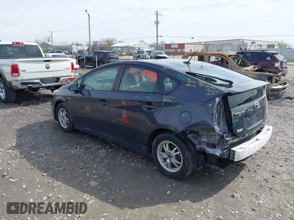 2011 Toyota Prius I with VIN JTDKN3DU7B1363966, listed as a IAAI auction lot 42148826 with 122,151 mi miles and . Bid and sale history available at DreamBid. Image 3.