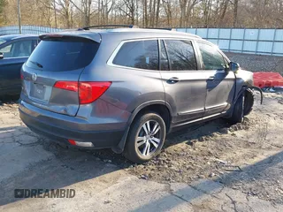 2016 Honda Pilot EX-L z VIN 5FNYF5H54GB041614, wystawiony jako IAAI lot #41505898 z przebiegiem Nie podano mil oraz . Historia ofert i sprzedaży dostępna na DreamBid. Obrazek 4.