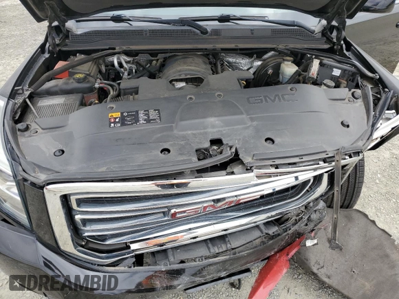 2016 GMC Yukon XL SLT with VIN 1GKS2GKC9GR251418, listed as a Copart auction lot 53750035 with 109,035 mi miles and Salvage Title. Bid and sale history available at DreamBid. Image 14.