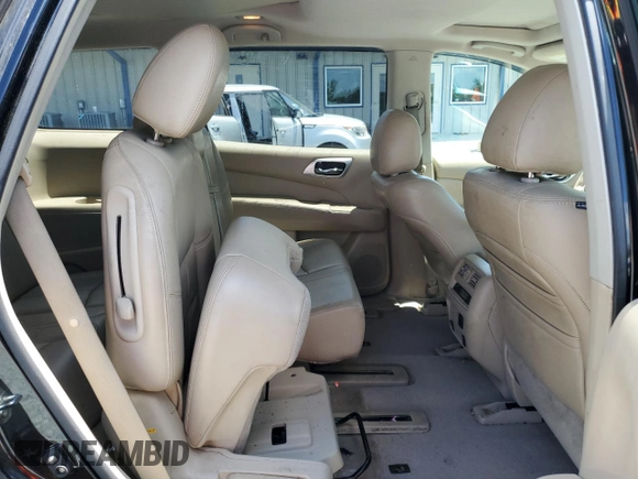 2013 Nissan Pathfinder SL with VIN 5N1AR2MM5DC684028, listed as a Copart auction lot 55998085 with 242,724 mi miles and Salvage title. Bid and sale history available at DreamBid. Image 11.