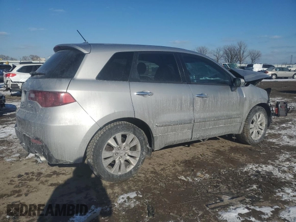 2010 Acura RDX with VIN 5J8TB2H20AA004684, listed as a Copart auction lot 41835145 with 0 mi miles and Salvage Title. Bid and sale history available at carsss.com. Image 3.