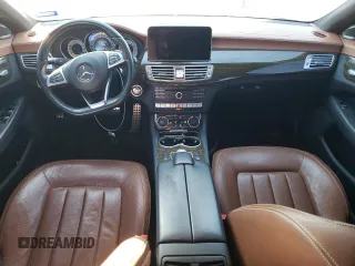 2015 Mercedes-Benz CLS 550 with VIN WDDLJ7DB7FA150002, listed as a Copart auction lot 87721385 with 115,718 mi miles and Salvage title. Bid and sale history available at DreamBid. Image 8.