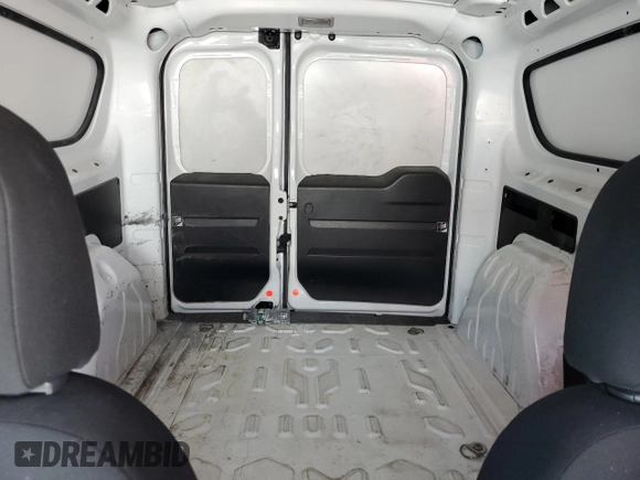 2022 Ram ProMaster City Cargo Tradesman with VIN ZFBHRFAB8M6V76078, listed as a Copart auction lot 71181794 with 135,178 mi miles and Salvage Title. Bid and sale history available at DreamBid. Image 10.