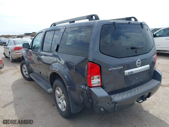 2012 Nissan Pathfinder SV with VIN 5N1AR1NN4CC632194, listed as a IAAI auction lot 41871512 with 135,571 mi miles. Bid and sale history available at carsss.com. Image 3.