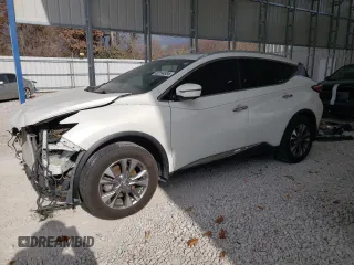 2017 Nissan Murano S with VIN 5N1AZ2MH9HN185357, listed as a Copart auction lot 82194534 with 97,595 mi miles and Salvage Title. Bid and sale history available at DreamBid. Image 1.