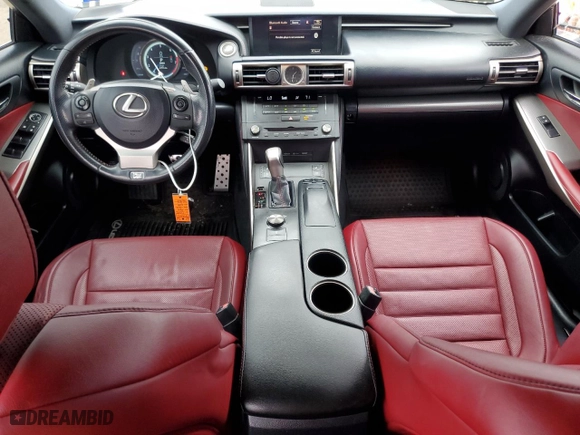 2015 Lexus IS 350 with VIN JTHBE1D21F5021347, listed as a Copart auction lot 50865885 with 151,773 mi miles and Salvage Title. Bid and sale history available at carsss.com. Image 8.