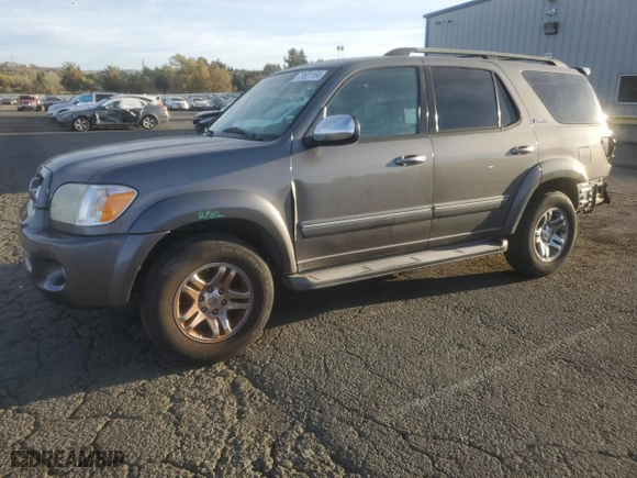2007 Toyota Sequoia Limited with VIN 5TDZT38A07S295556, listed as a Copart auction lot 79521164 with 243,132 mi miles and Salvage Title. Bid and sale history available at carsss.com. Image 1.