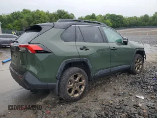 2024 Toyota RAV4 Hybrid LE with VIN 2T3UWRFV2RW233698, listed as a Copart auction lot 58485325 with 6,873 mi miles and Salvage title. Bid and sale history available at DreamBid. Image 3.